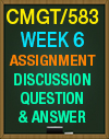 CMGT/583 WEEK 6 ROI OF IMPLEMENTATION